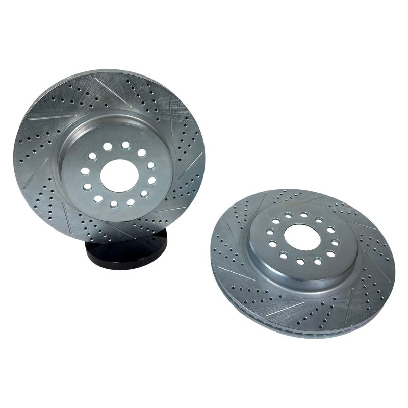 Mounting detail of the Baer Brakes Big Claw Performance Front Brake Rotors for 2019-2025 Ram 1500