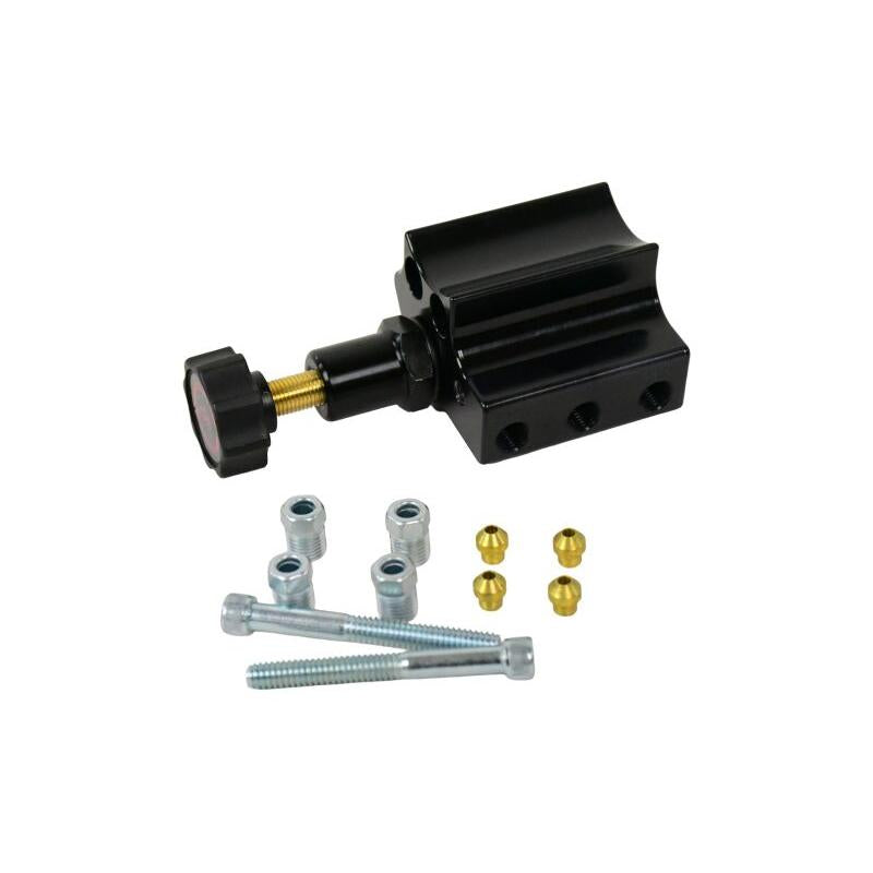 Baer Brakes Baer Brakes Remaster Left Port Adjustable Proportioning Valve - Black