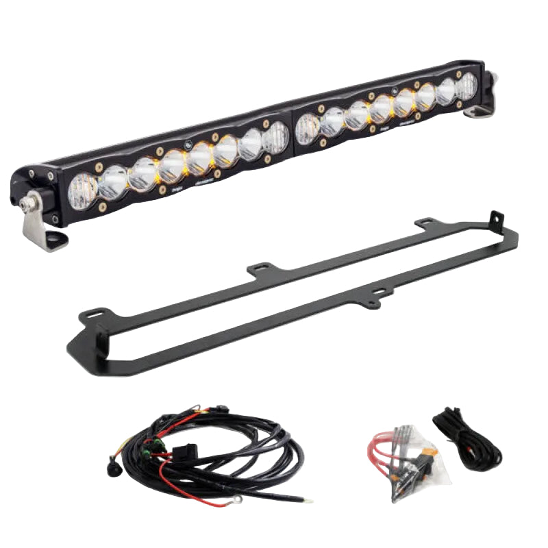 Baja Designs 448123 S8 20in LED bar close-up LEDs