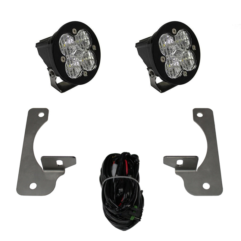 Baja Designs 13-16 Jeep JK Rubicon X/10th Anne/Hard Rock Squadron-R Sport LED Light Kit - Black Ops Auto Works