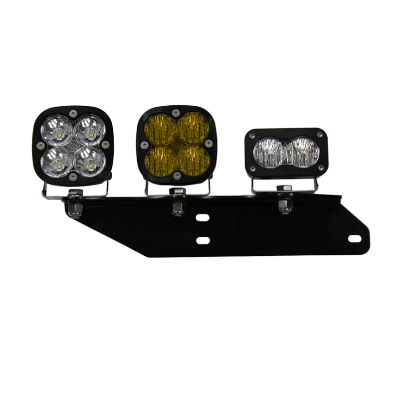 Baja Designs 17-18 F-150 Raptor Fog Light & Sportsmen Fog Pocket Kit - Amber - Black Ops Auto Works