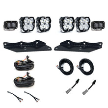 Load image into Gallery viewer, Baja Designs Baja Designs 17-20 Ford Raptor Squadron SAE 2.0/S2 Fog Pocket Kit Sportsman (SAE Fog) - Clear