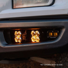 Load image into Gallery viewer, Baja Designs Baja Designs 17-20 Ford Raptor Squadron Sport 2.0/S2 Fog Pocket Kit (Multi Patterns) - Clear