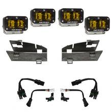 Load image into Gallery viewer, Baja Designs 19-22 Dodge RAM 1500 Rebel / 21-22 1500 TRX S2 SAE Dual Fog Pocket Light Kit - Amber-Light Bars &amp; Cubes-Baja Designs-810031748297-