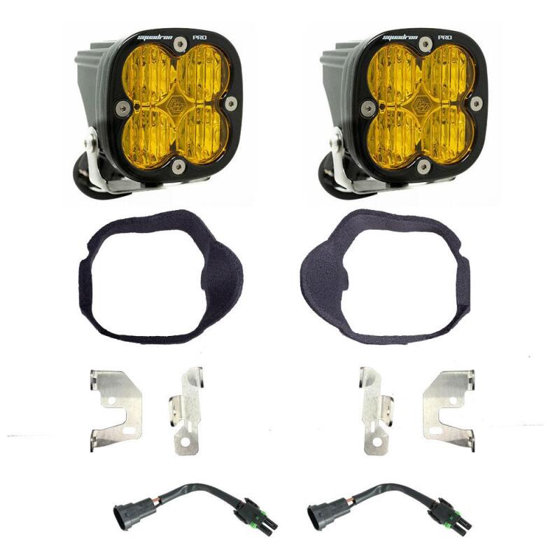 Baja Designs 19-22 Mercedes Benz Sprinter Squadron Pro Fog Pocket Light Kit Baja Designs BAJ447874