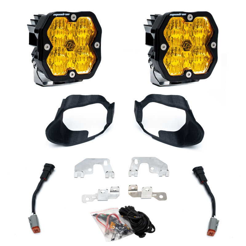 Baja Designs Baja Designs 19-24 Mercedes Sprinter 1500/2500/3500 Squadron Sport 2.0 Fog Pkt Kit (WC) - Baja Amber