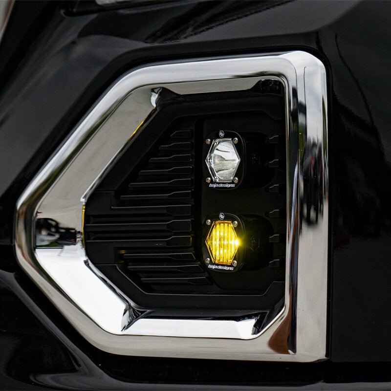 Baja Designs 19+ GMC 1500 S1 Fog Pocket Mount Kit Clear Spot / Amber Wide Cornering Baja Designs BAJ448084
