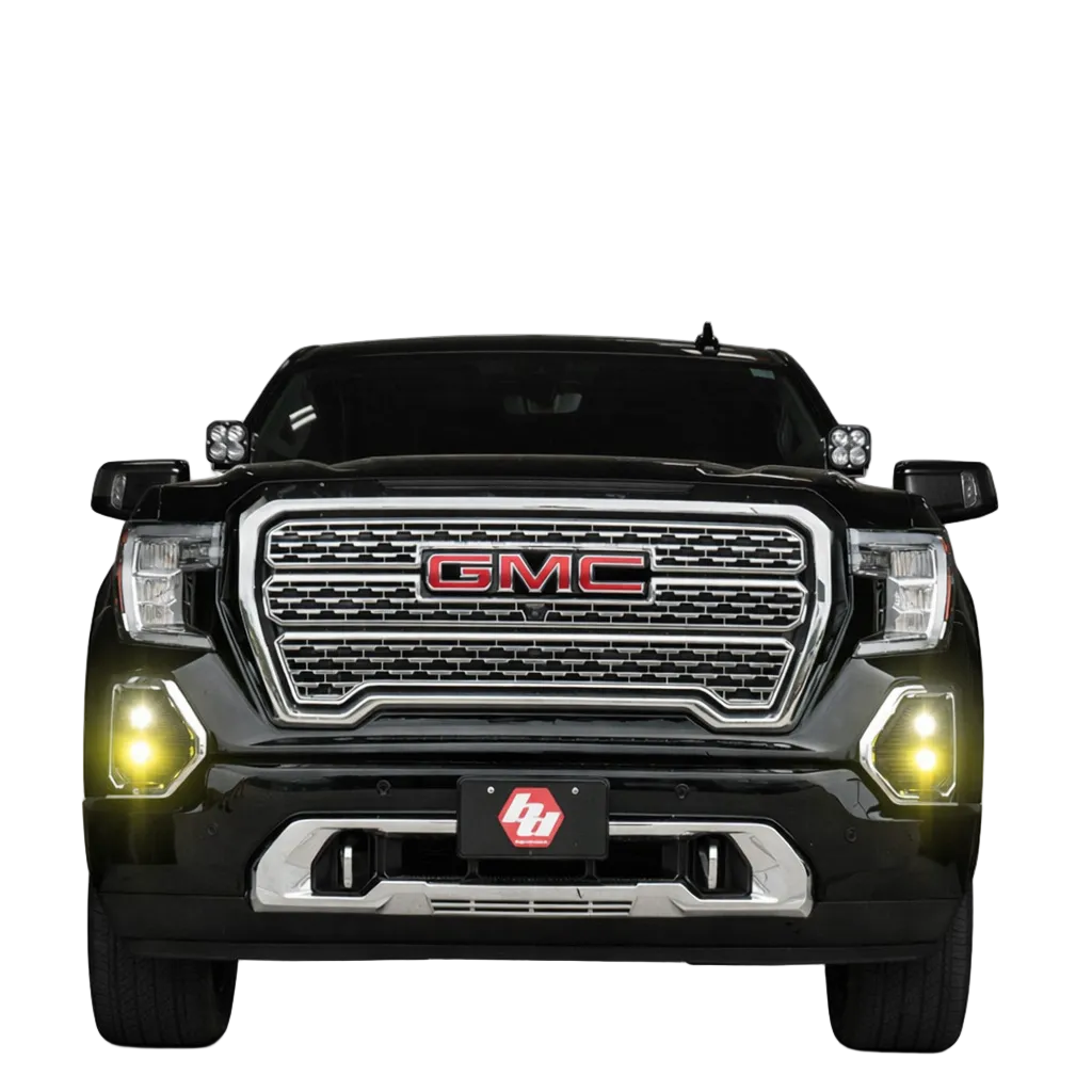 Baja Designs 19+ GMC 1500 S1 Fog Pocket Mount Kit Clear Spot / Amber Wide Cornering Baja Designs BAJ448084
