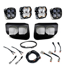 Load image into Gallery viewer, Baja Designs Baja Designs 20-22 Ford SD Squadron Pro/SAE 2.0 Dual Fog Pocket Kit Upfitter (SAE Fog) - Clear