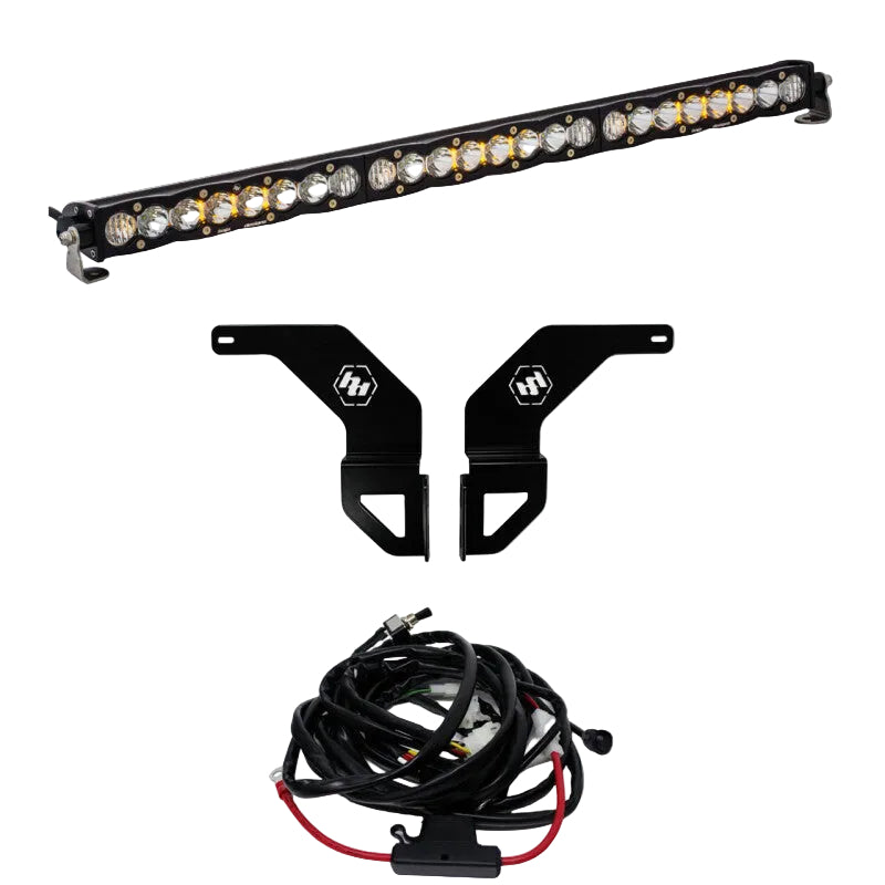 Baja Designs 2016+ Toyota Tacoma S8 30 inch Front Bumper Kit Baja Designs BAJ447803