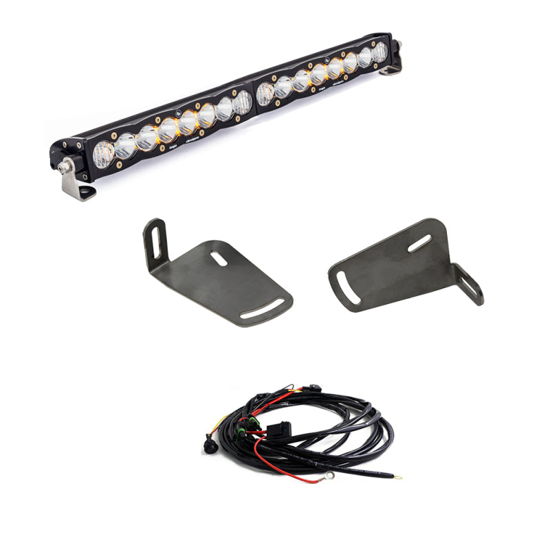 Baja Designs 2019+ Ram Rebel 1500 S8 20in Bumper Kit - Clear - Black Ops Auto Works
