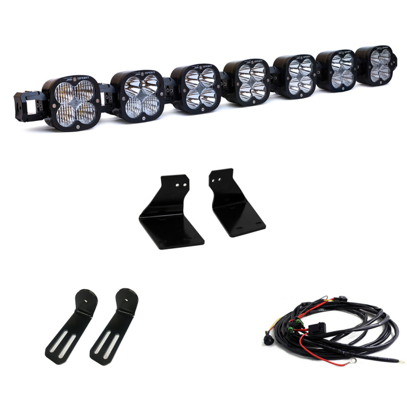 Baja Designs 2020+ Ford Super Duty 7 XL Linkable Light Kit - Black Ops Auto Works
