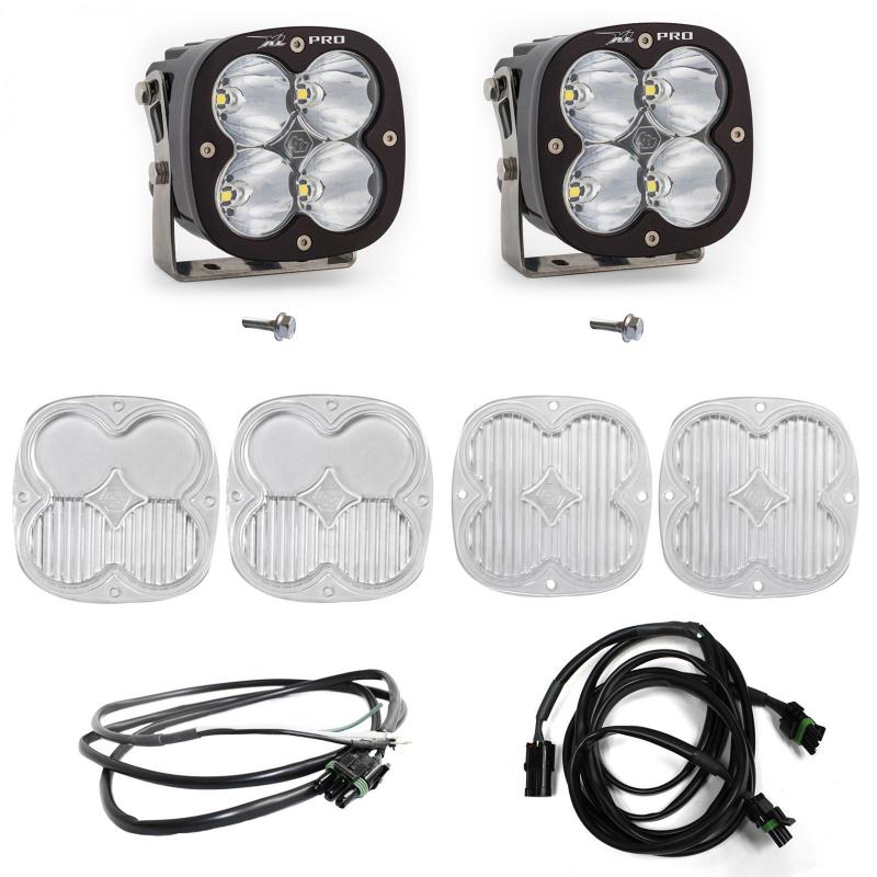 Baja Designs 2021+ Ford Bronco A Piller Light Kit XL Pro Spot w/Upfitter - Black Ops Auto Works