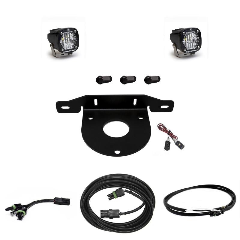 Baja Designs 2021+ Ford Bronco Dual S1 W/C Reverse Kit w/Upfitter - Black Ops Auto Works