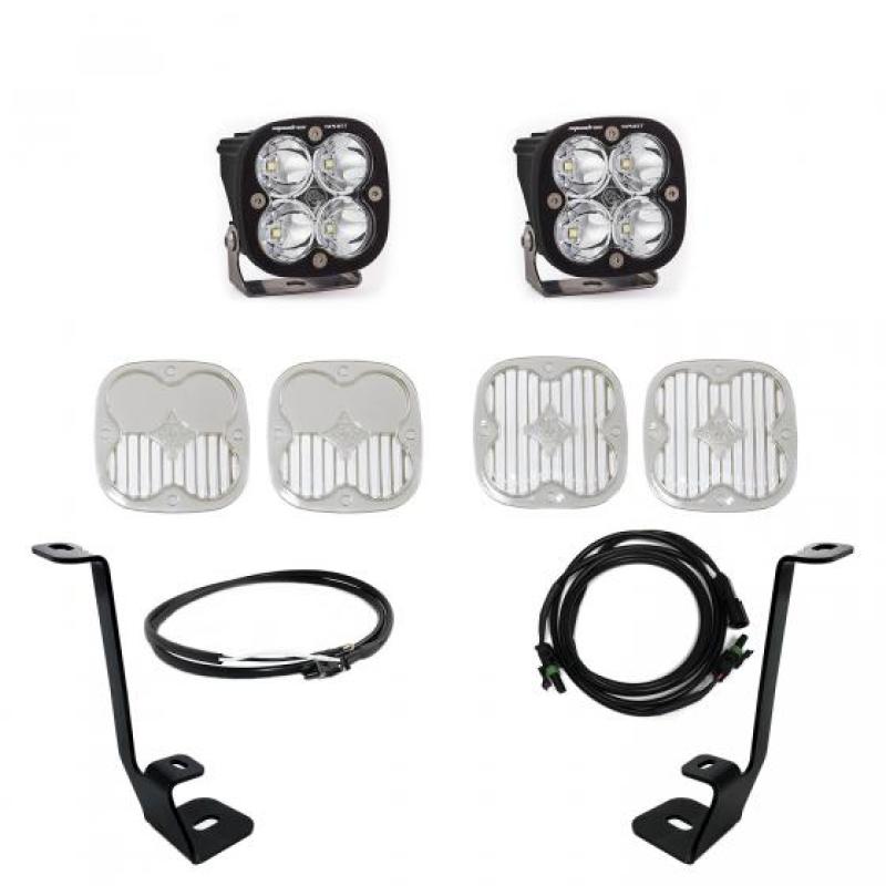 Baja Designs 2021+ Ford F150 A Pillar Kit Squadron Sport Spot with Upfitter - Black Ops Auto Works