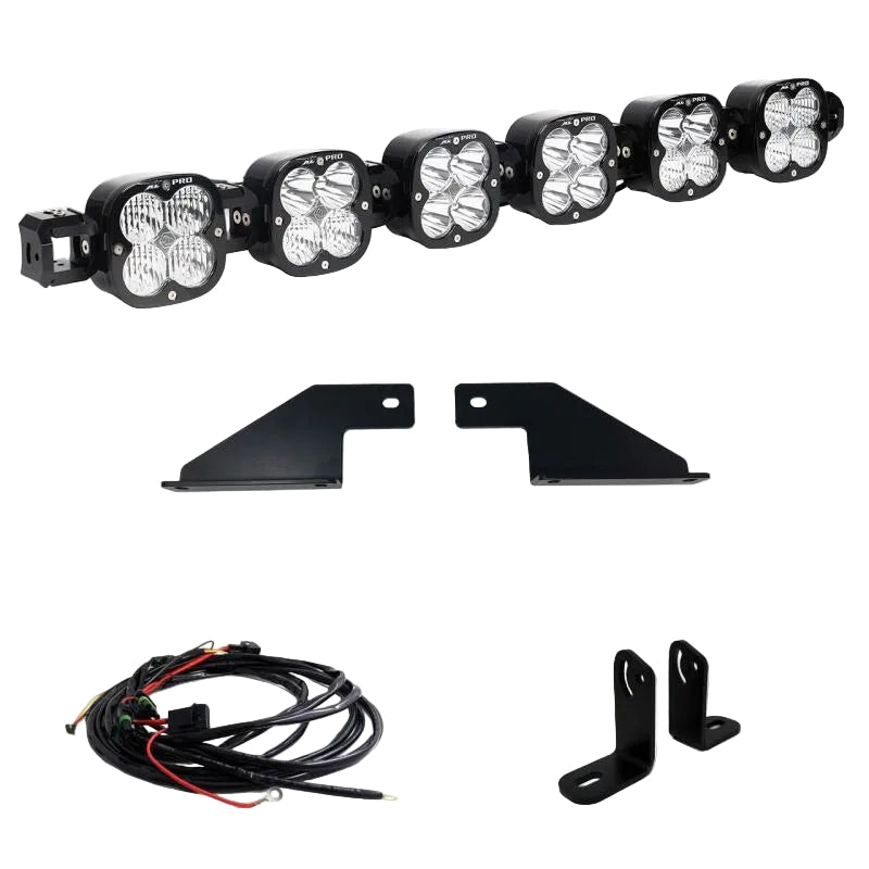 Baja Designs 2021+ Ford Raptor 6 XL Pro Linkable LED Light Bar Kit Baja Designs BAJ448095