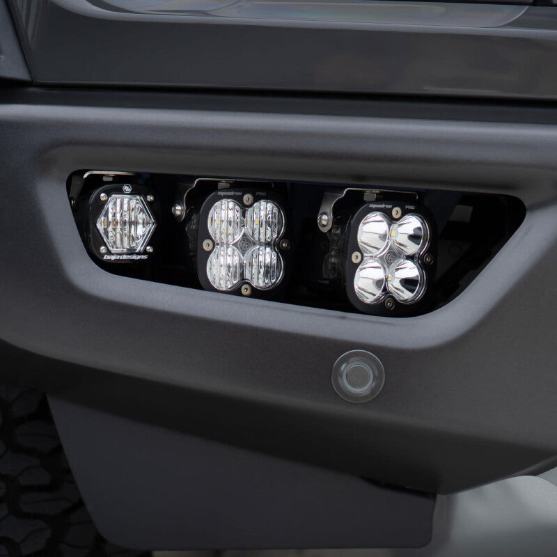 Baja Designs 2021+ Ford Raptor Aftermarket Pro Fog Pocket Kit Baja Designs BAJ448056