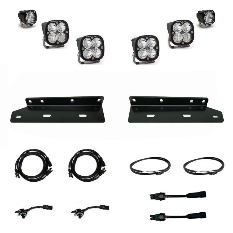 Baja Designs 2021+ Ford Raptor Aftermarket Pro Fog Pocket Kit Baja Designs BAJ448056