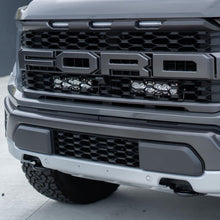 Load image into Gallery viewer, Baja Designs Baja Designs 2021+ Ford Raptor OnX6 Behind Grill Kit -10in. Amber D/C