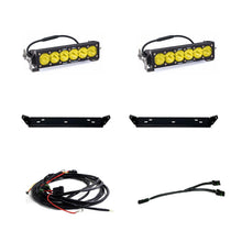 Load image into Gallery viewer, Baja Designs Baja Designs 2021+ Ford Raptor OnX6 Behind Grill Kit -10in. Amber D/C