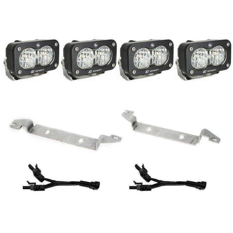 Baja Designs 2022 Toyota Tundra S2 Sport OEM Fog Light Replacement Kit Baja Designs BAJ448080