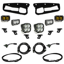 Load image into Gallery viewer, Baja Designs 21-22 Ford Bronco w/Steel Bumper S2 SAE Sportsmen Fog Pkt Light Kit w/Upfitter - Amber-Light Bars &amp; Cubes-Baja Designs-810031748419-