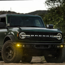 Load image into Gallery viewer, Baja Designs 21-22 Ford Bronco w/Steel Bumper S2 SAE Sportsmen Fog Pocket Light Kit - Amber-Light Bars &amp; Cubes-Baja Designs-810031748402-