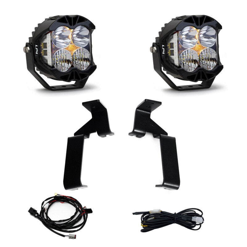 Baja Designs 21-25 Ford Raptor (Base/37/R) LP4 A-Pillar Kit Baja Designs BAJ448068
