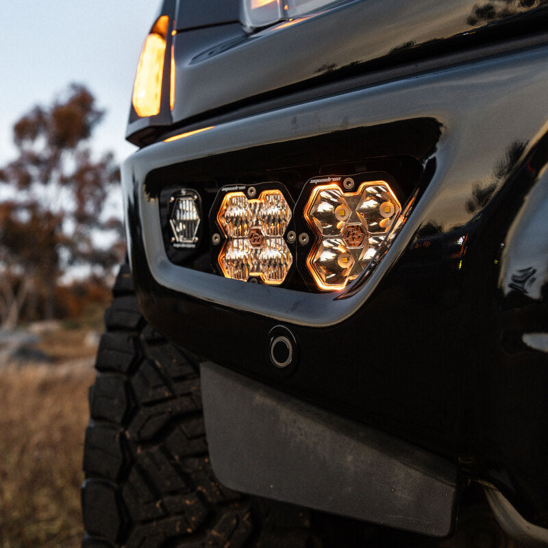 Baja Designs Baja Designs 21-25 Ford Raptor Squadron Sport 2.0 Fog Pocket Kit (Multi Patterns) - Clear