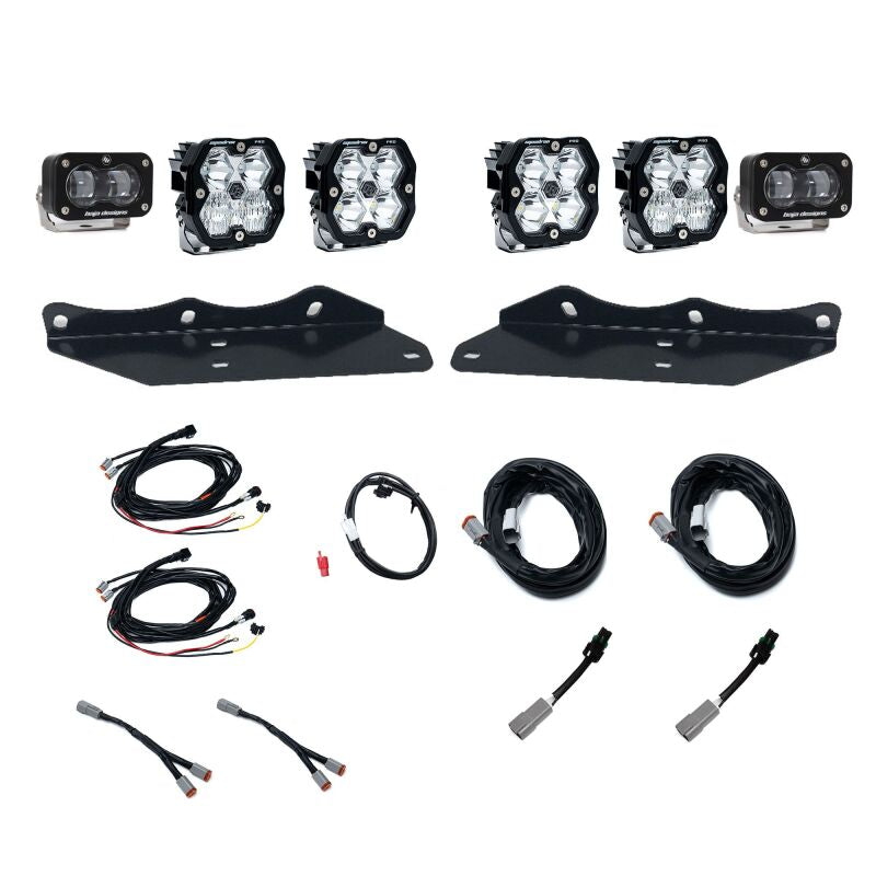 Baja Designs Raptor fog pocket light kit with clear LED pods