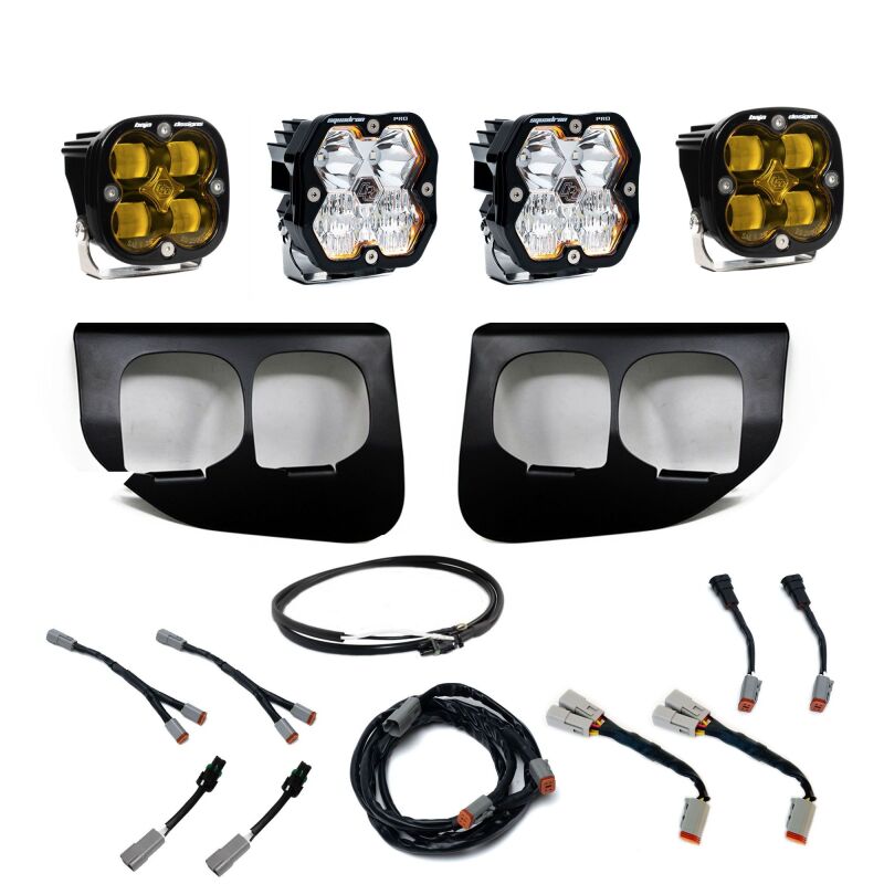 Baja Designs 440040UP fog pocket kit for 2020-2022 Ford Super Duty trucks
