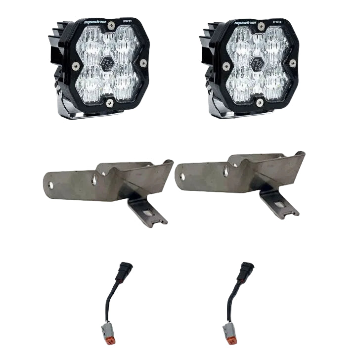 Baja Designs Baja Designs 99-10 Ford Super Duty Squadron 2.0 Pro Fog Pocket Kit