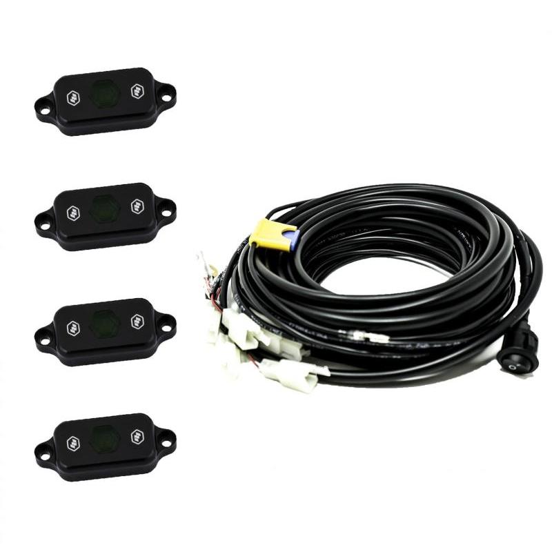 Baja Designs Universal Green Rock Light Kit - Baja Designs 447057