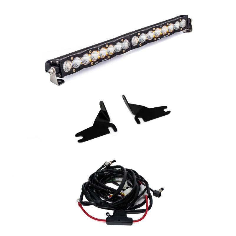 Baja Designs 2019 Chevy Silverado 1500 S8 w/ 20in S8 Grille Mount Kit - Baja Designs 447519