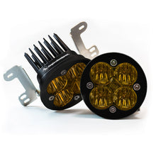 Load image into Gallery viewer, Baja Designs 2007-2018 Wrangler JL Rubicon Sport Fog Light Pocket Kit - Amber - Baja Designs 447721