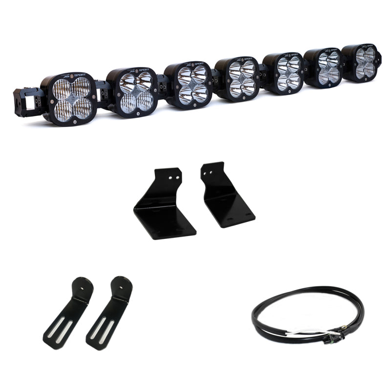 Baja Designs 2020+ Ford Super Duty 7 XL Linkable Light Kit w/ Upfitter - Baja Designs 447732UP