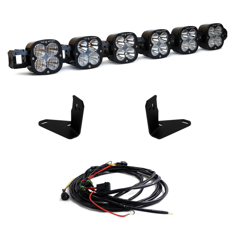 Baja Designs 2021+ Ford Bronco 6 XL Linkable Light Bar For Steel Bumper Mount - Baja Designs 447750