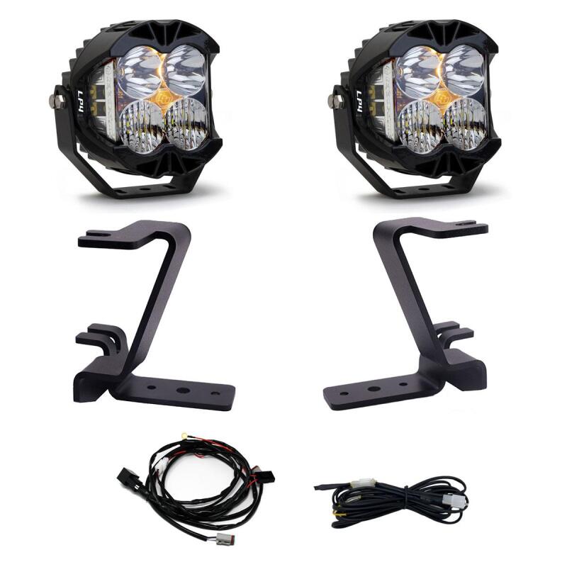 Baja Designs 23-24 Ford F250/F350 Super Duty LP4 A-Pillar Light Kit - Baja Designs 448213UP