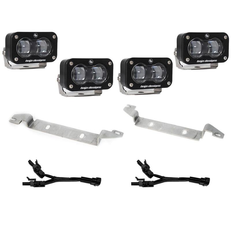 Baja Design 2024+ Toyota S2 SAE OEM Fog Light Replacement Kit - Clear - Baja Designs 448239
