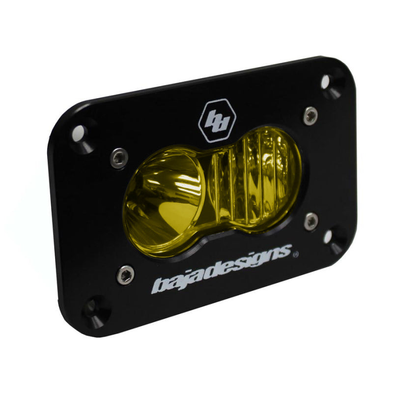 Baja Designs S2 Driving/Combo Flush Mount LED - Amber - Baja Designs 541013