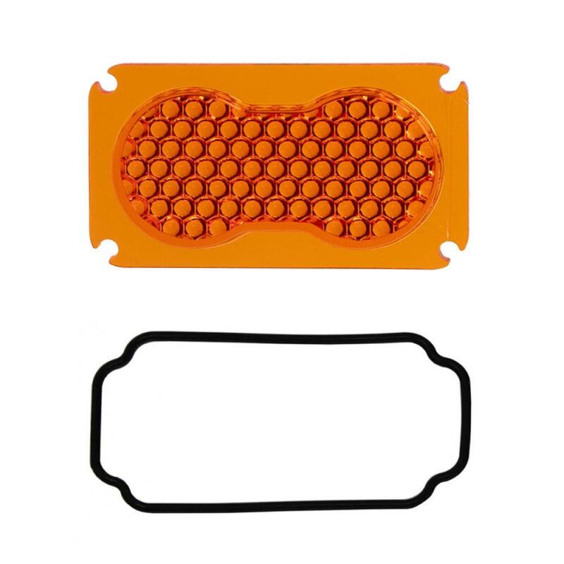 Baja Designs S2 Work/Scene Factory Amber Lens Replacement Kit - Baja Designs 660134