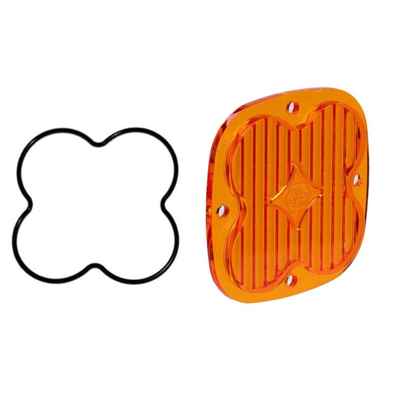 Baja Designs XL Wide Cornering Factory Amber Lens Replacement Kit - Baja Designs 660136