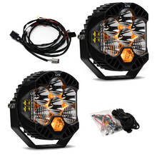 Load image into Gallery viewer, Baja Designs Jeep JL/JT Rubicon Steel Bumper LED Light Kit LP6-Light Bars &amp; Cubes-Baja Designs-810031742394-
