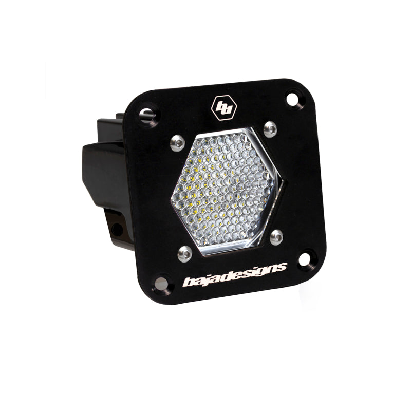 Baja Designs LED Light Pod Flush Mount Clear S1 Work/Scene Pattern - Black Ops Auto Works