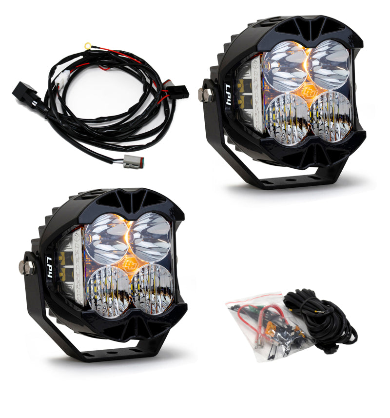 Baja Designs LP4 Pro Driving/Combo LED - Clear (Pair) - Black Ops Auto Works