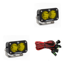 Load image into Gallery viewer, Baja Designs S2 Pro Series LED Light Pods Amber Lens Spot Pattern - Pair - Black Ops Auto Works