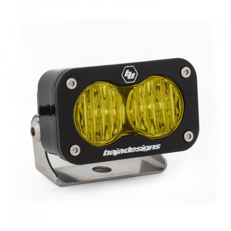 Baja Designs S2 Pro Wide Cornering Pattern LED Light - Amber - Black Ops Auto Works