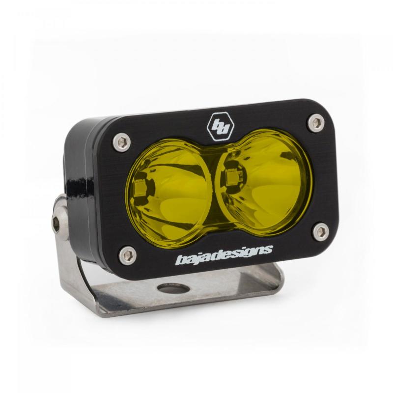 Baja Designs S2 Pro Work/Scene Pattern LED Light - Amber - Black Ops Auto Works