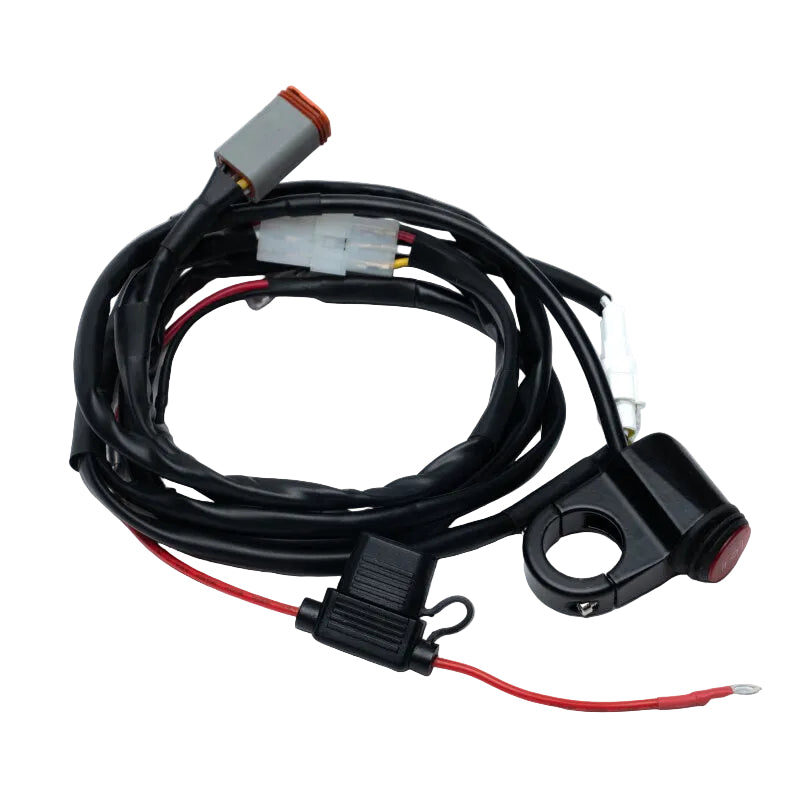 Baja Designs Baja Designs Squadron 2.0 Harness Wiring Harness & Switch / Off-Road Bikes 4-Pin Deutsch (Universal)