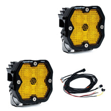 Load image into Gallery viewer, Baja Designs Baja Designs Squadron 2.0 Pro LED Work/Scene (Pair) - Baja Amber